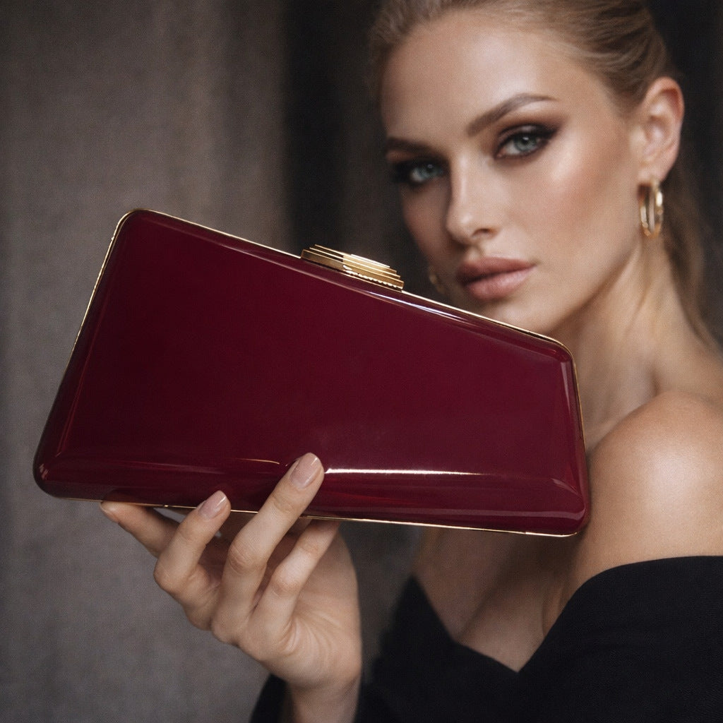 Women's Snake Pattern Fashion For Clutch Dinner Bag
