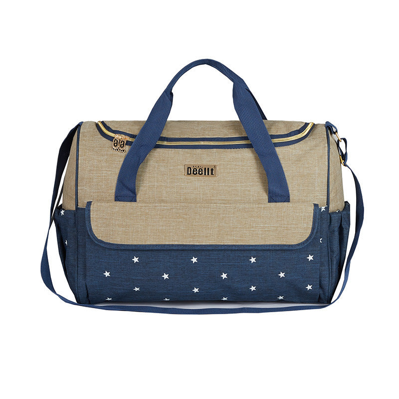 Elegant Casual Large Size Portable Diaper Shoulder Bags