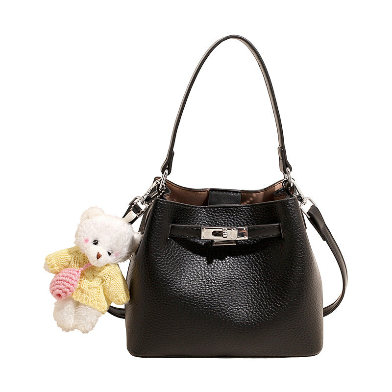 Women's Simple Spring Commuter High Sense Large Bucket Bags