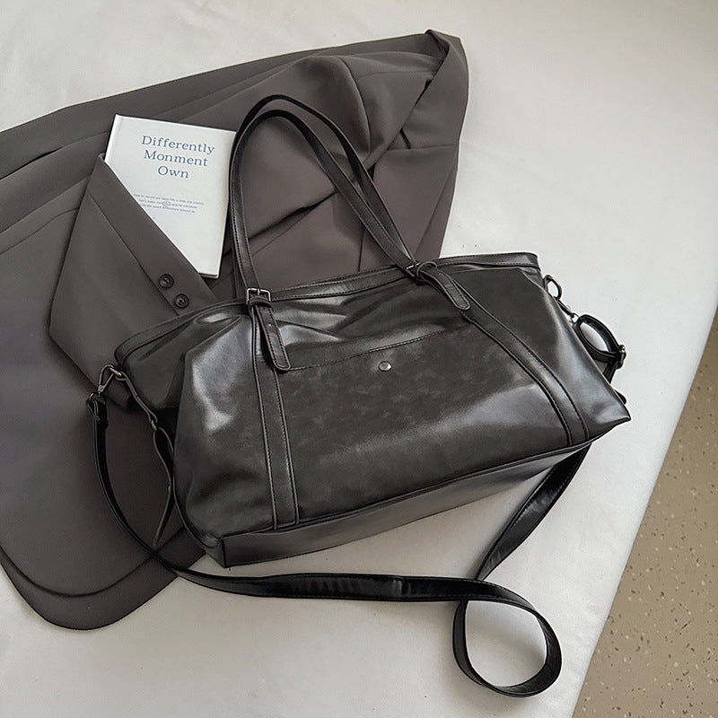 Women's Retro Large Capacity Portable Underarm Fashion Women's Shoulder Bag