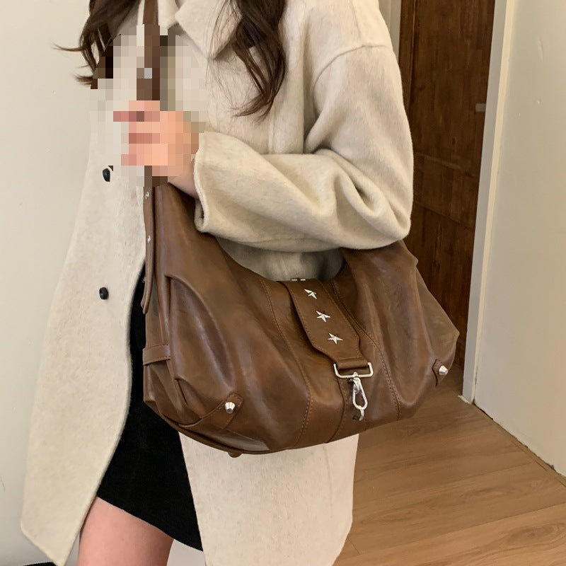 Women's Super Popular High-grade Large Capacity Commuter Women's Shoulder Bag