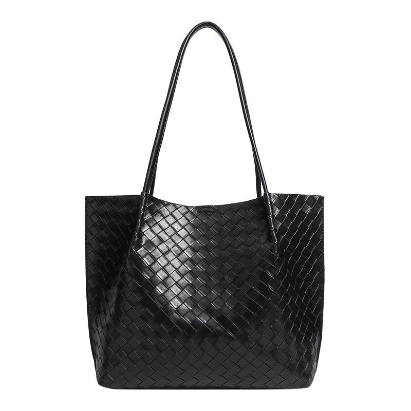 Women's Summer Handmade Woven Light Luxury Simplicity Commuter High-grade Food Women's Shoulder Bag