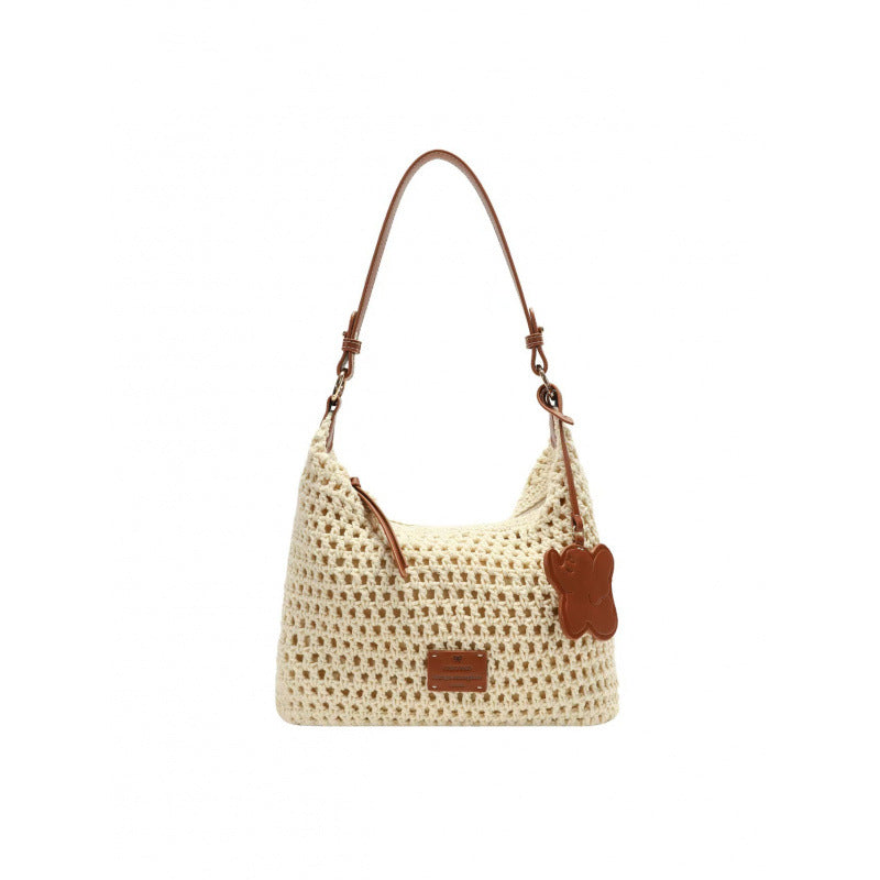 Women's Leisure Moment Summer Lazy Wind Beach Tote Bags