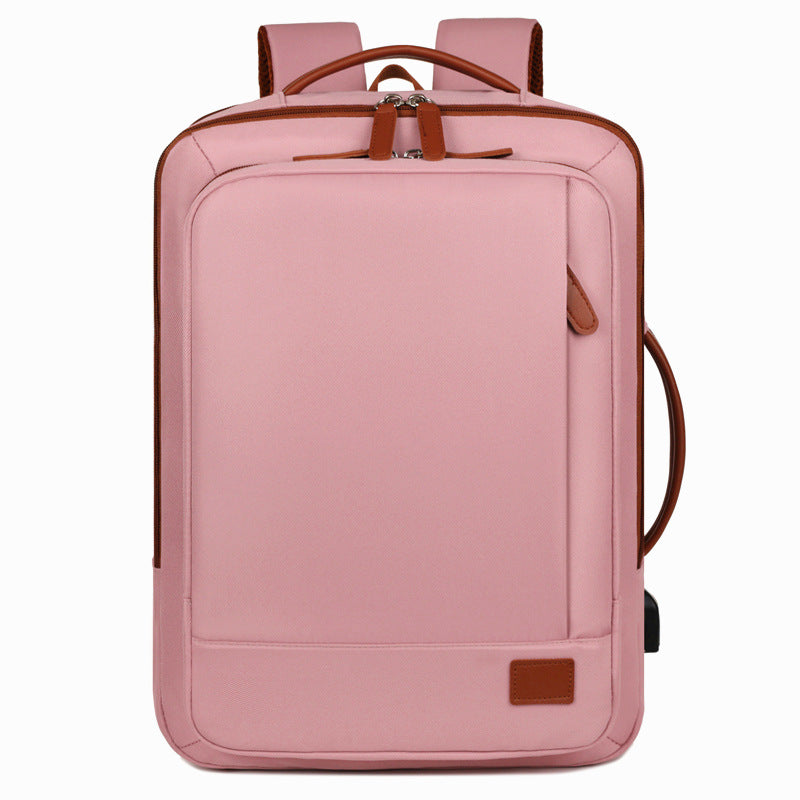 Women's & Men's High-grade Fashion Waterproof Computer Large Capacity Business Backpack