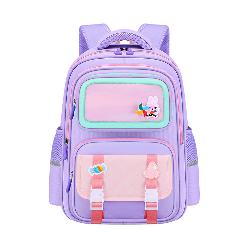 Boys Grade Large Capacity Burden Reduction Spine Protection Super Primary School Bag