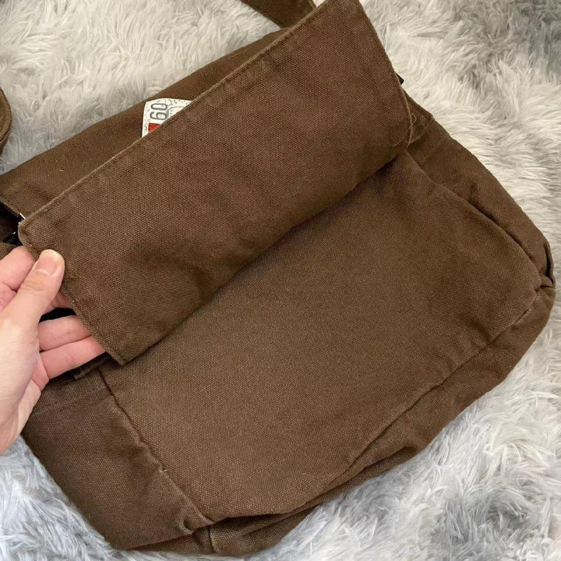 Autumn American Campus Hot Patch Distressed Bags