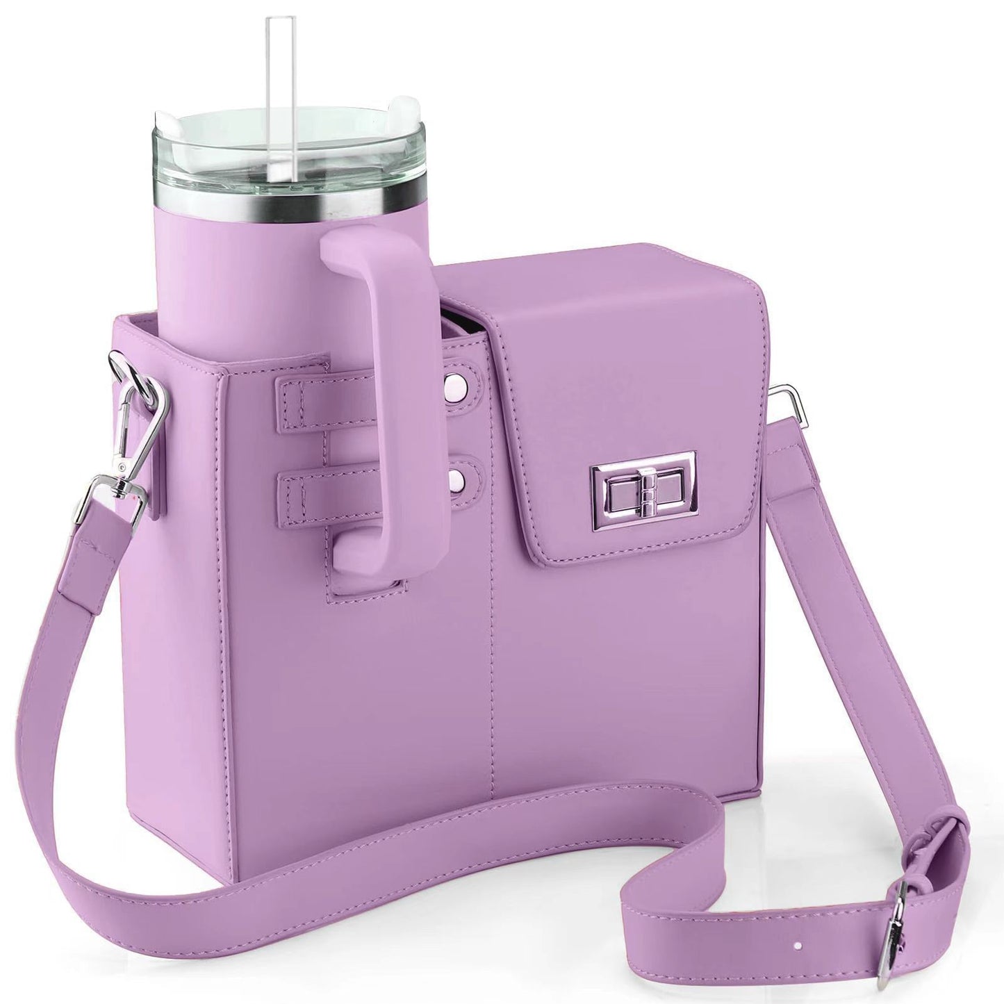 Portable Beverage Bottle Kettle Large Thermal Insulated Women's Messenger Bag