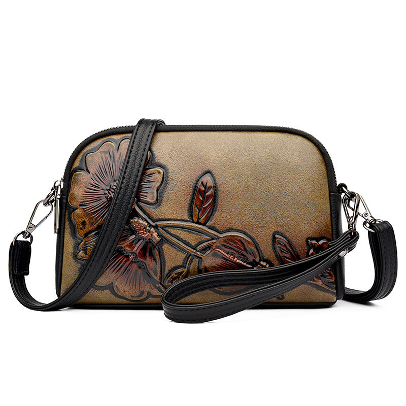 Women's Retro Mom Style Western Temperament Chinese Bags