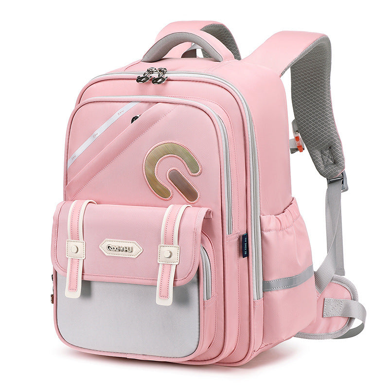 Children's Seven Star Fox Grade Large Capacity Primary School Bag