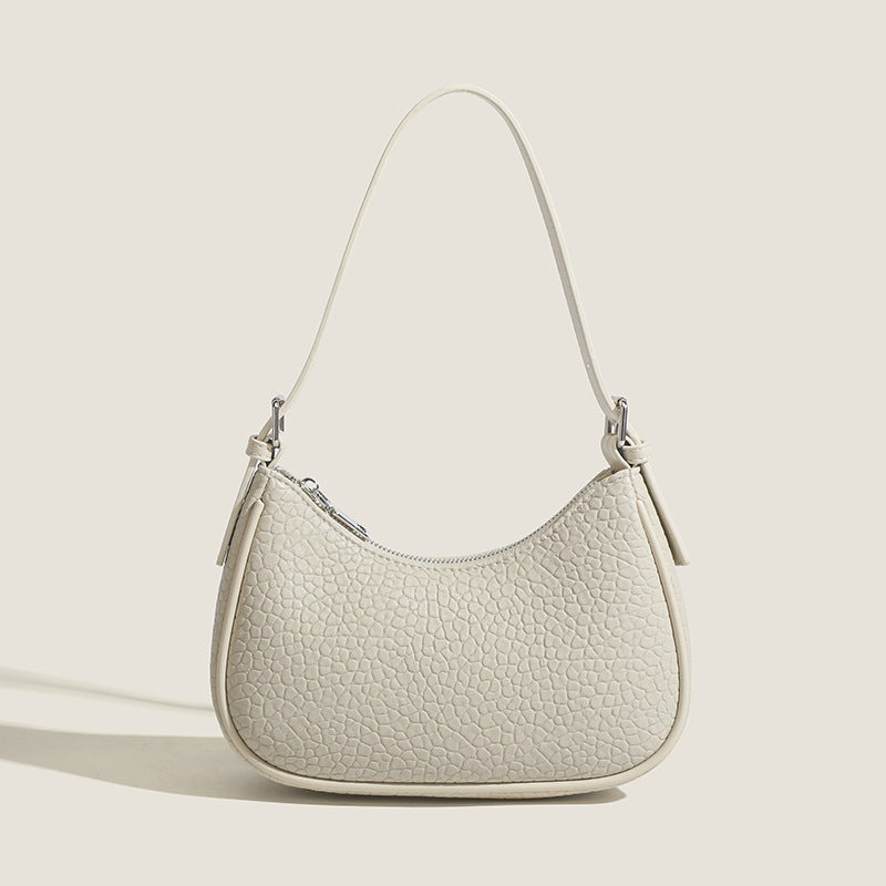 Women's Texture Trend Underarm Niche Design Fashion Women's Shoulder Bag