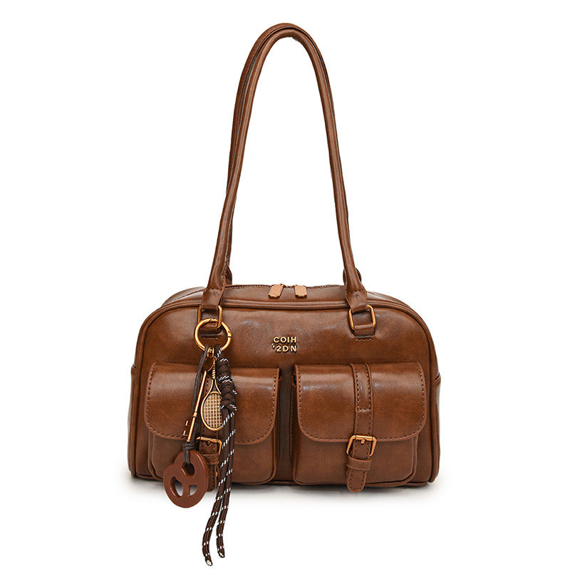 Retro Early Autumn Fashion Trendy Boston Western Style Bags