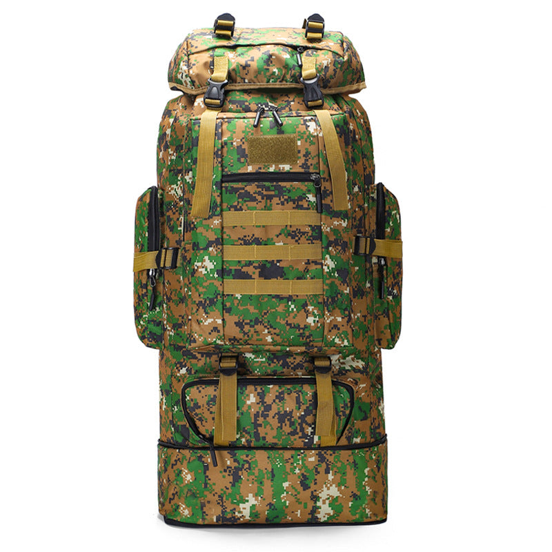 Women's & Men's Large Capacity Expandable Heightened Camping Mountain Climbing, Hiking Bag