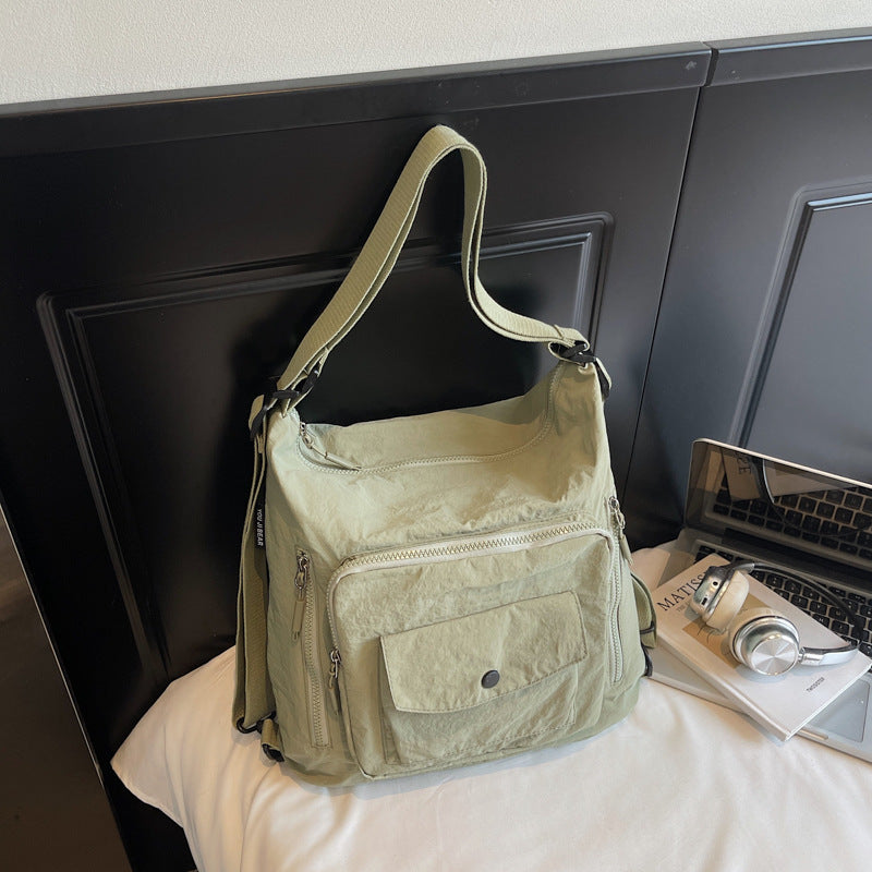 Women's Large Capacity Canvas Lightweight Multifunctional Sling Women's Shoulder Bag