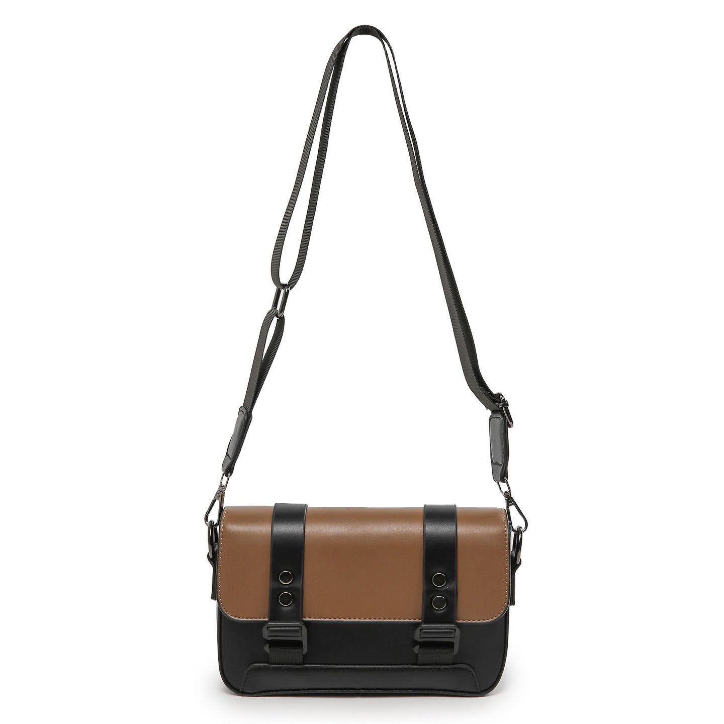 Men's Retro Fashion Flip Simple Horizontal Street Men's Shoulder Bag