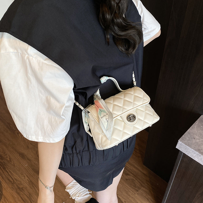 Women's Advanced Texture Summer Versatile Fashion Embroidery Small Square Bag