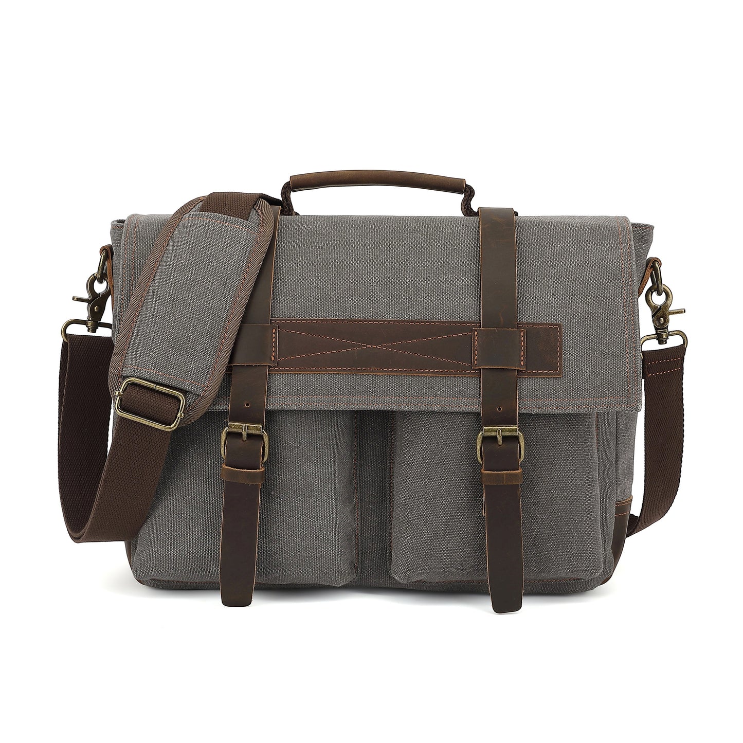 Canvas Portable Classic Durable Business Computer Now Men's Briefcase