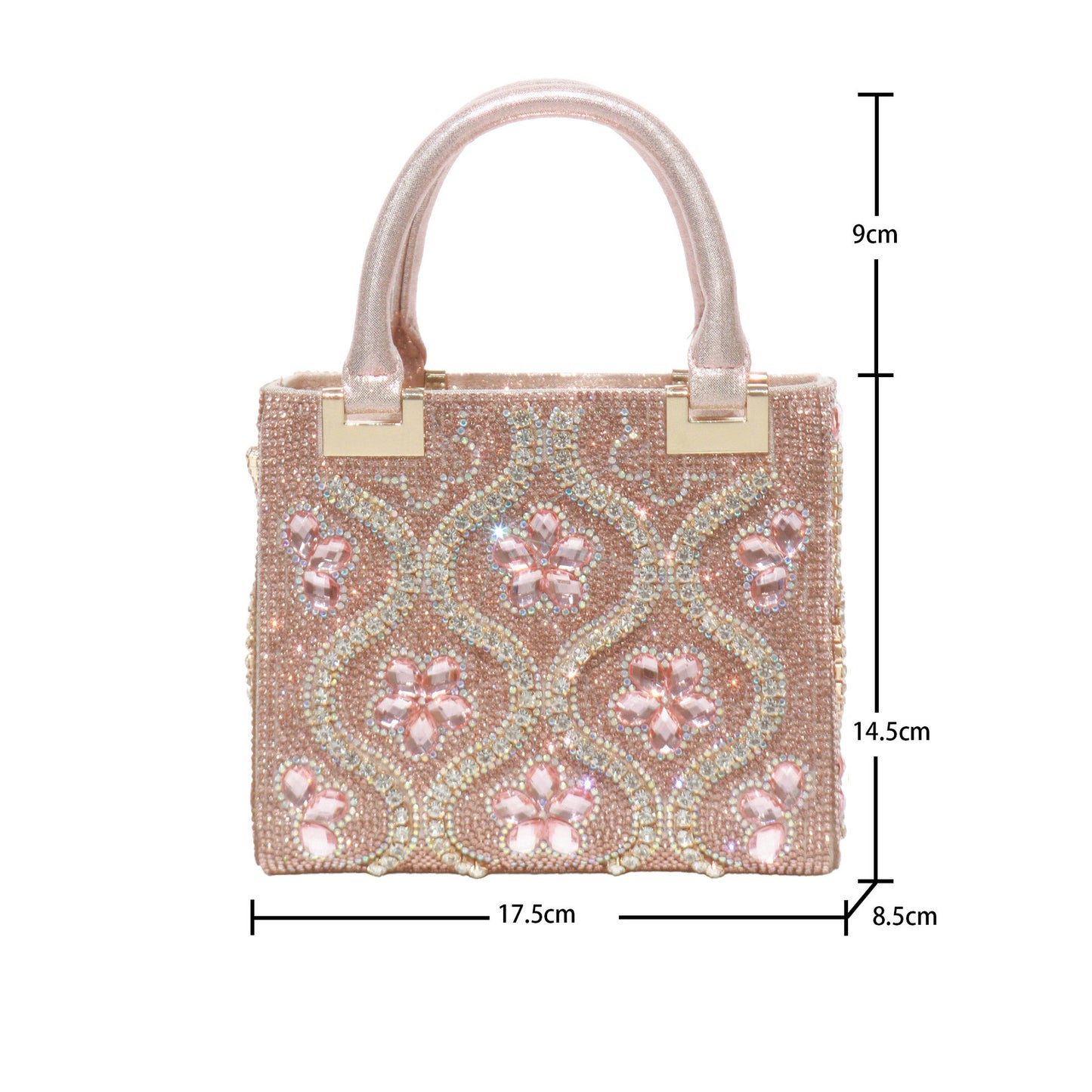 Women's Large Capacity High Sense Princess Hand Handbags