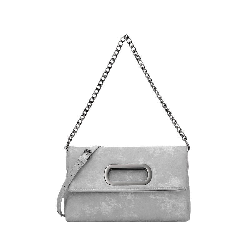Style Satin Underarm Folding Niche High-grade Bags