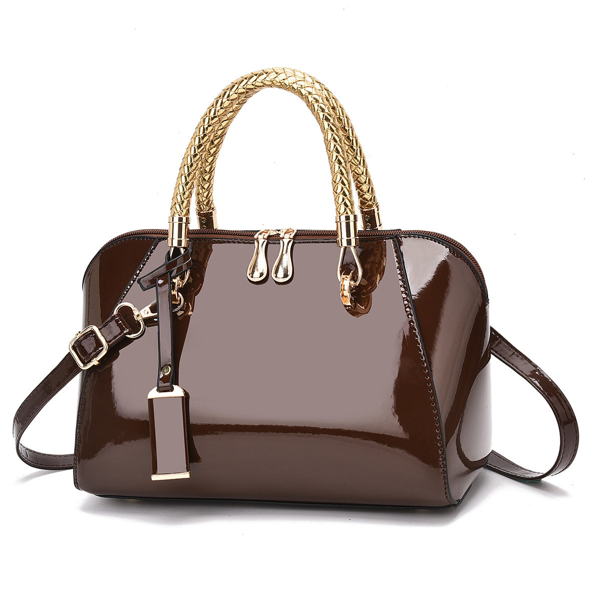 Women's Bright Leather Summer Fashion Korean Women's Shoulder Bag