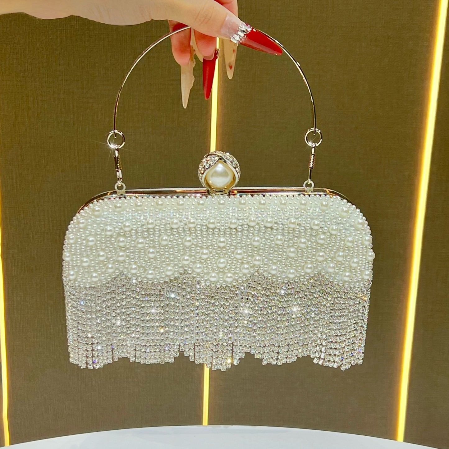 High Sense Bride Bridesmaid Wedding Clothes Cheongsam Dinner Bag