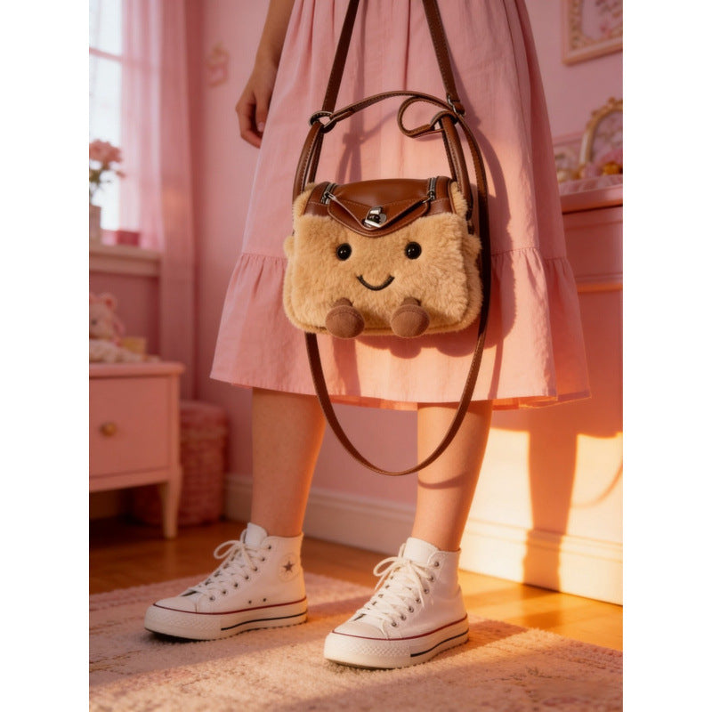 Cat Doll Knock Cute Plush Lindy Bags