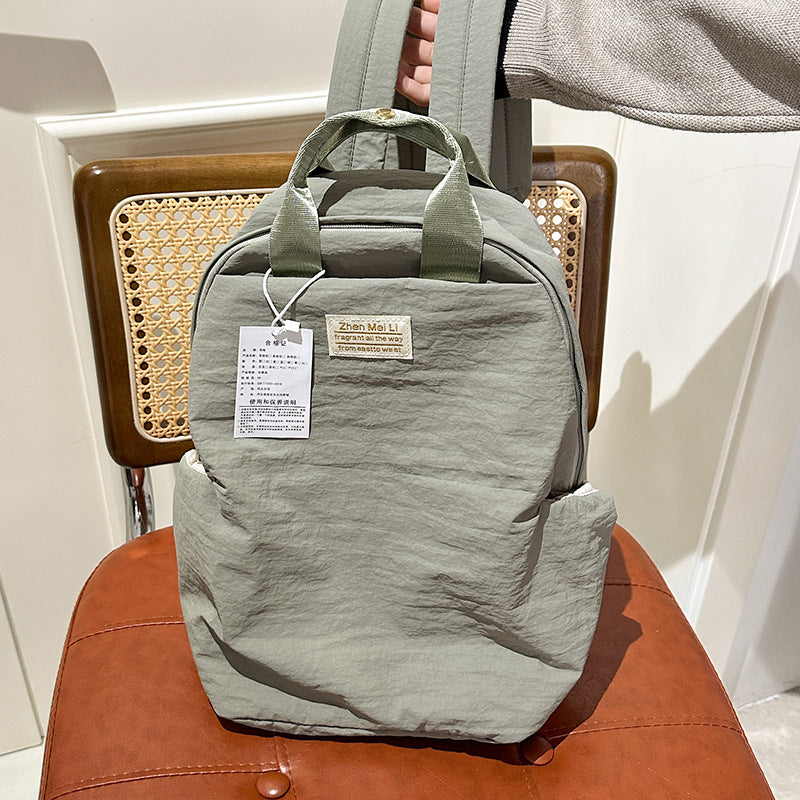Women's & Men's Lightweight Commuter Computer Canvas Leisure Backpack