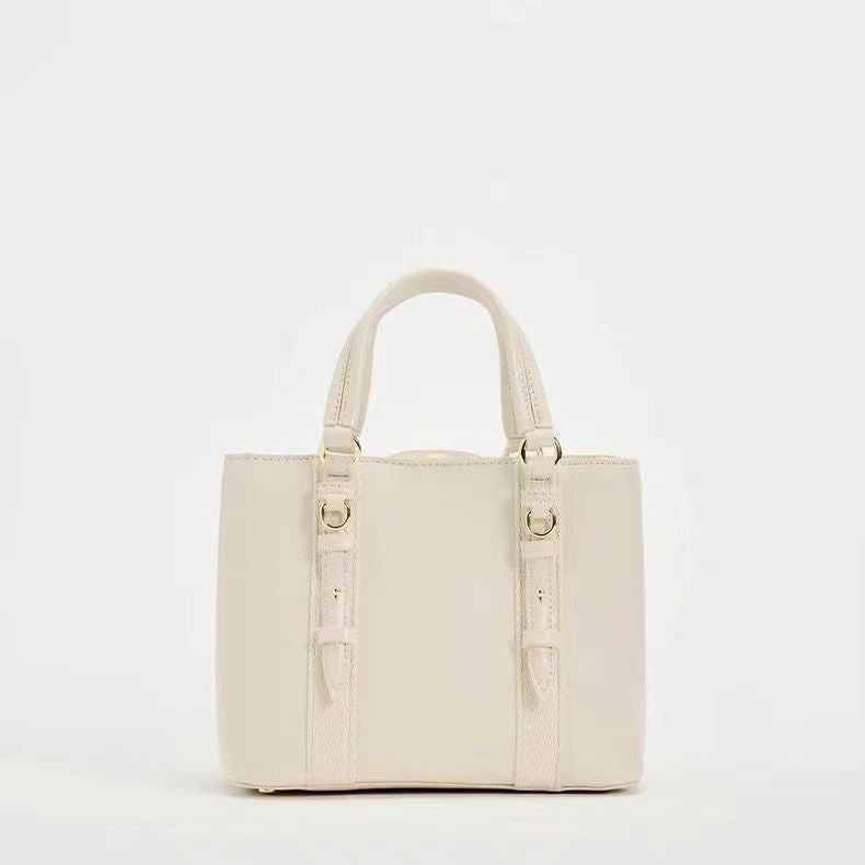 Women's Black Mini City Portable Versatile Double Women's Shoulder Bag