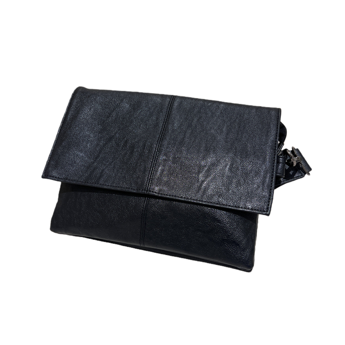Women's & Men's Style Authentic Leather Tactile Feel Business Men's Shoulder Bag