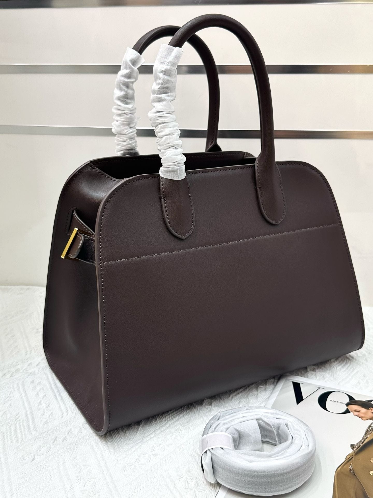 Dong First Layer Cowhide Large Capacity Women's Handbag