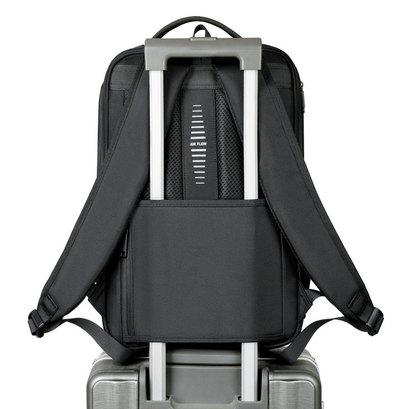Creative Men's Large Capacity Computer Expandable Business Backpack
