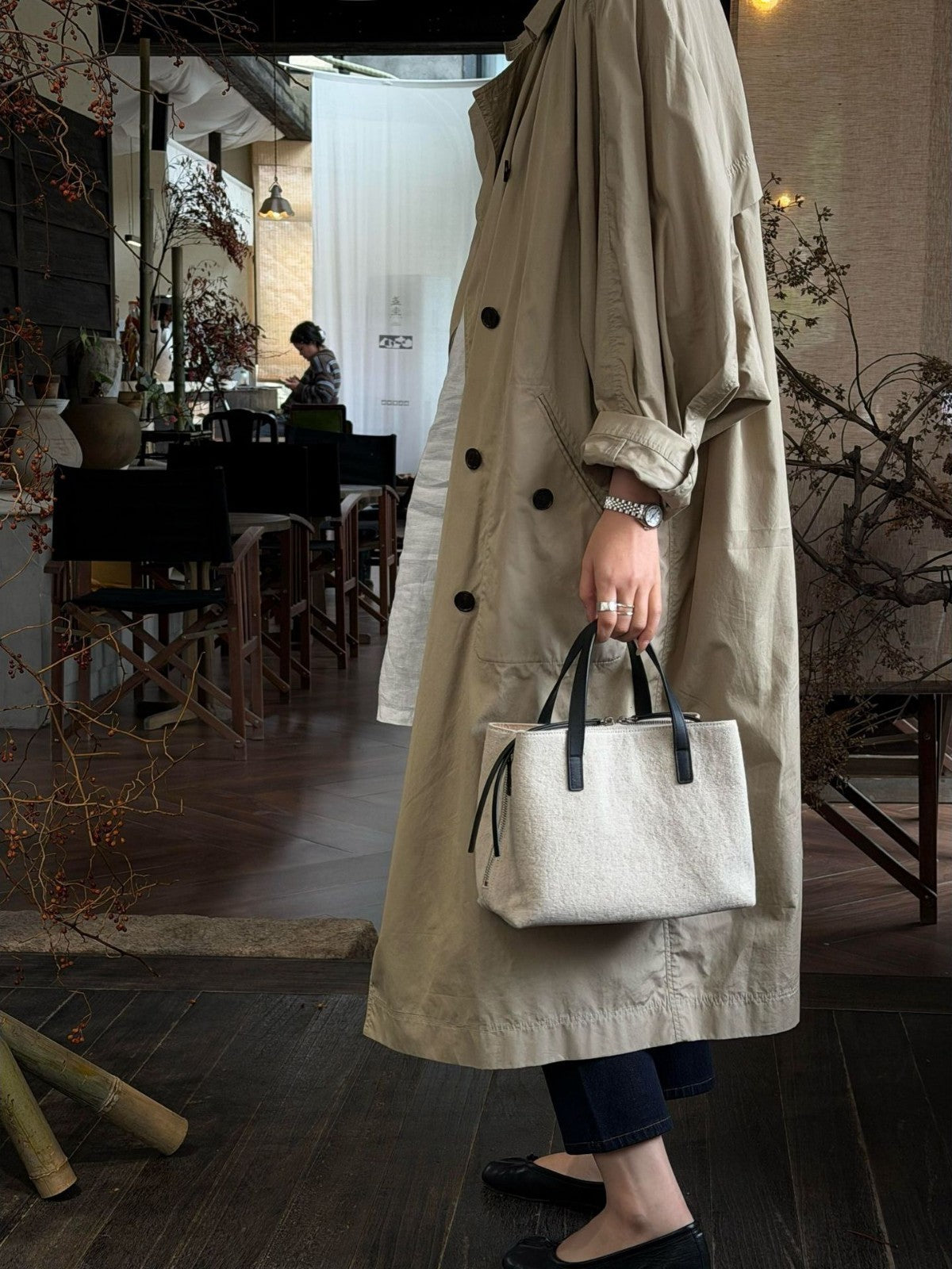 Commuter Fashion Simple Retro High Sense Niche Women's Handbag