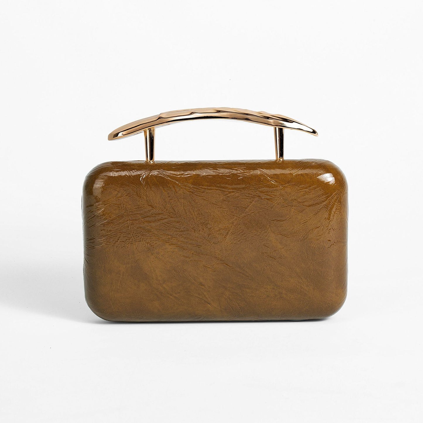Elegant Golden Shape Clutch Light Luxury Bags
