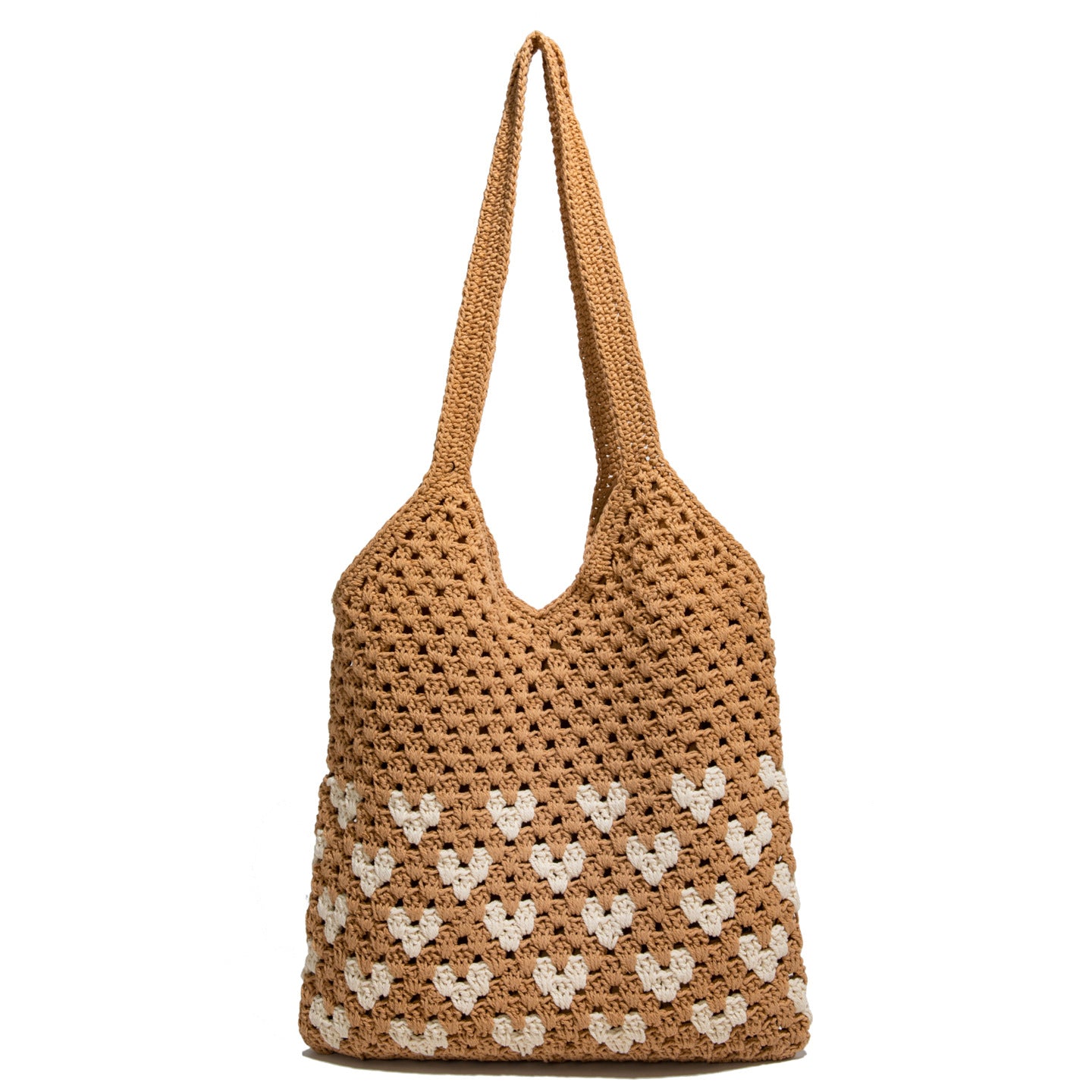 Women's Hand-woven Large Capacity Seaside Holiday Idle Style Hollow Beach One Women's Shoulder Bag