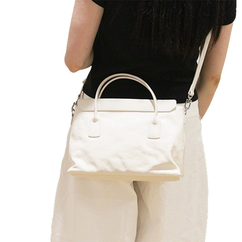 Women's Trendy Light Luxury High-grade Genuine Bright Color Large Capacity Women's Leather Bag