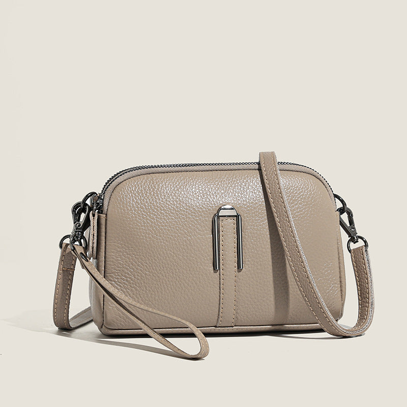 Women's First Layer Cowhide Fashion Lady Mom Women's Messenger Bag
