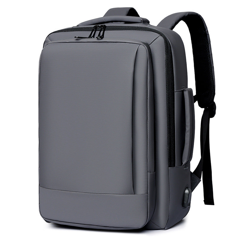 Men's Large Capacity Convenient Scalable Commute High-grade Business Backpack