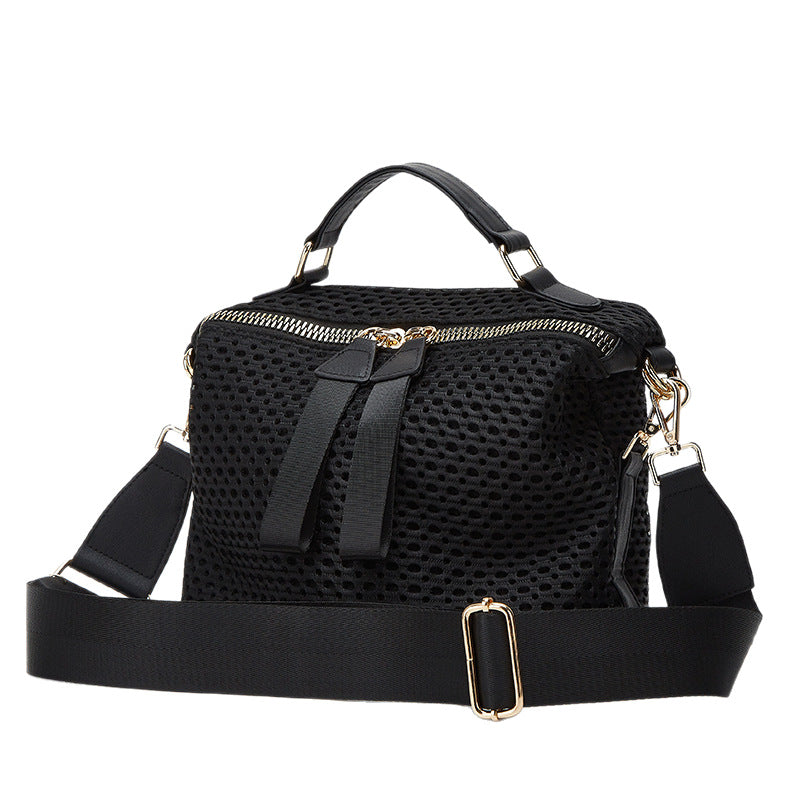 Trendy Women's Lightweight Mesh Korean Simple Women's Handbag
