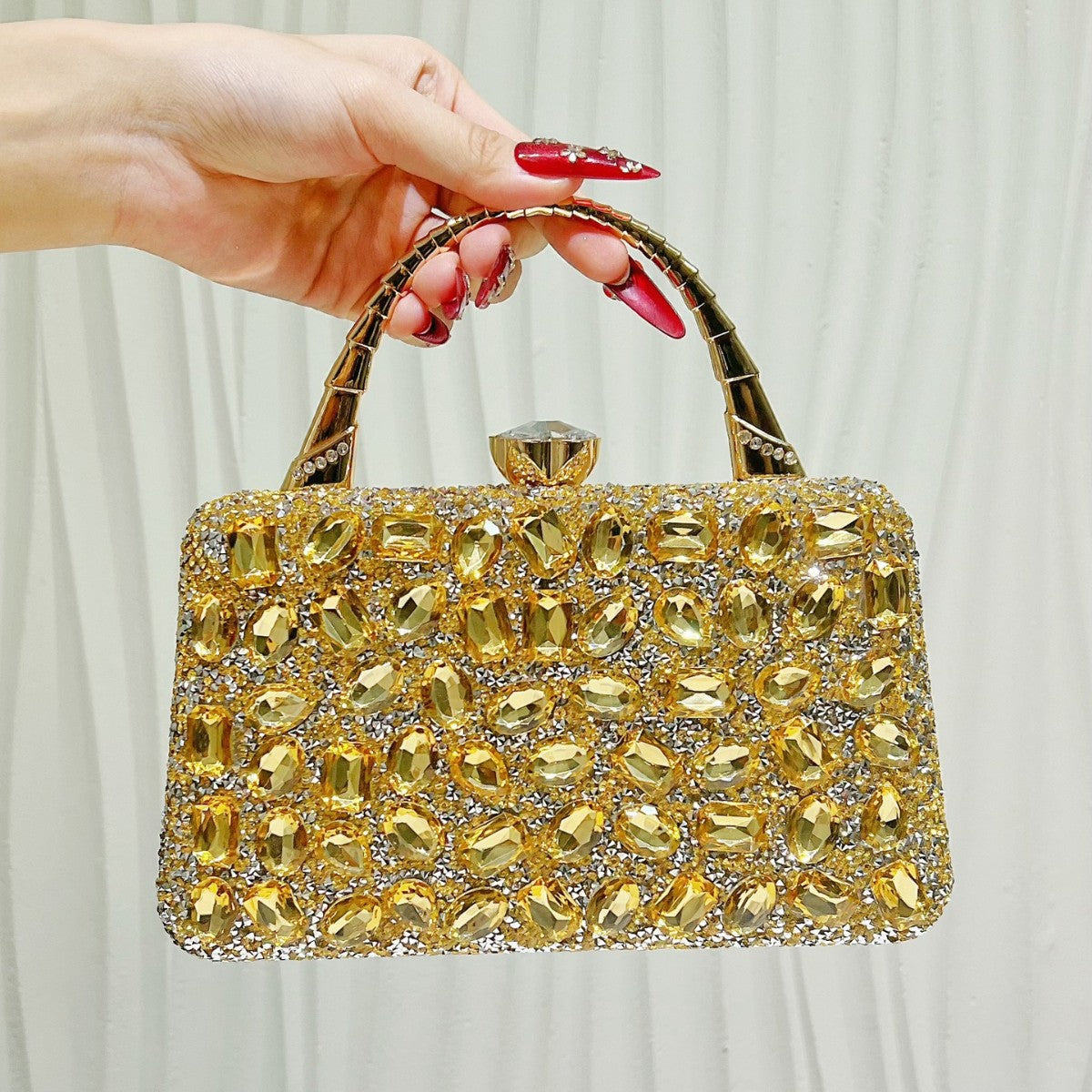 Resin Drill Dress Garment Popular Advanced Rhinestone Evening Bags