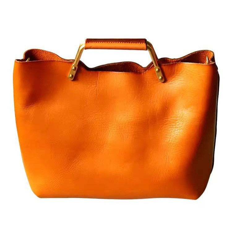 Simple Versatile Leisure Commute Soft Niche Women's Handbag