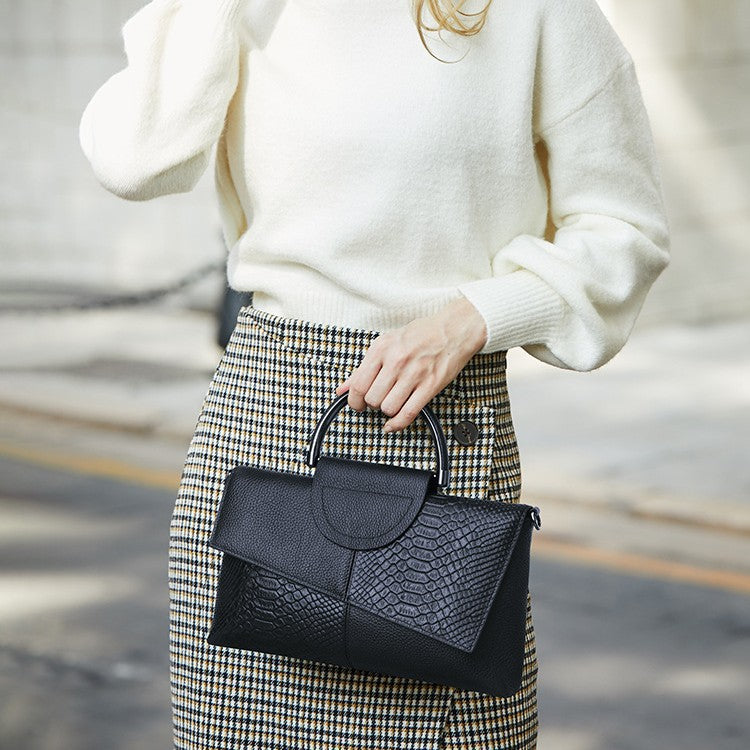 Women's Genuine Leather First Layer Cowhide Fashion Handbags