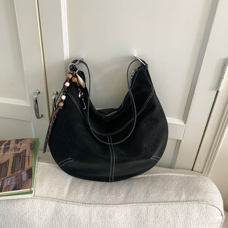 Women's Light Luxury Commuter Spring One Retro Shoulder Bags