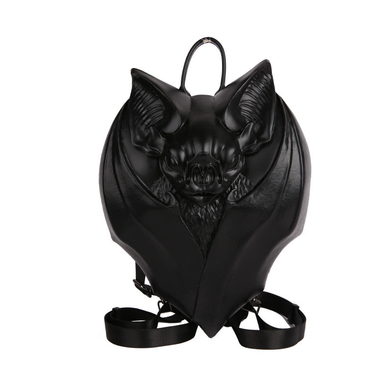 Funny Gothic Punk Creative Bat Niche Halloween Women's Shoulder Bag