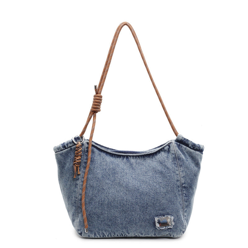 Women's Denim Lightweight Chic For Class Commuting Bags