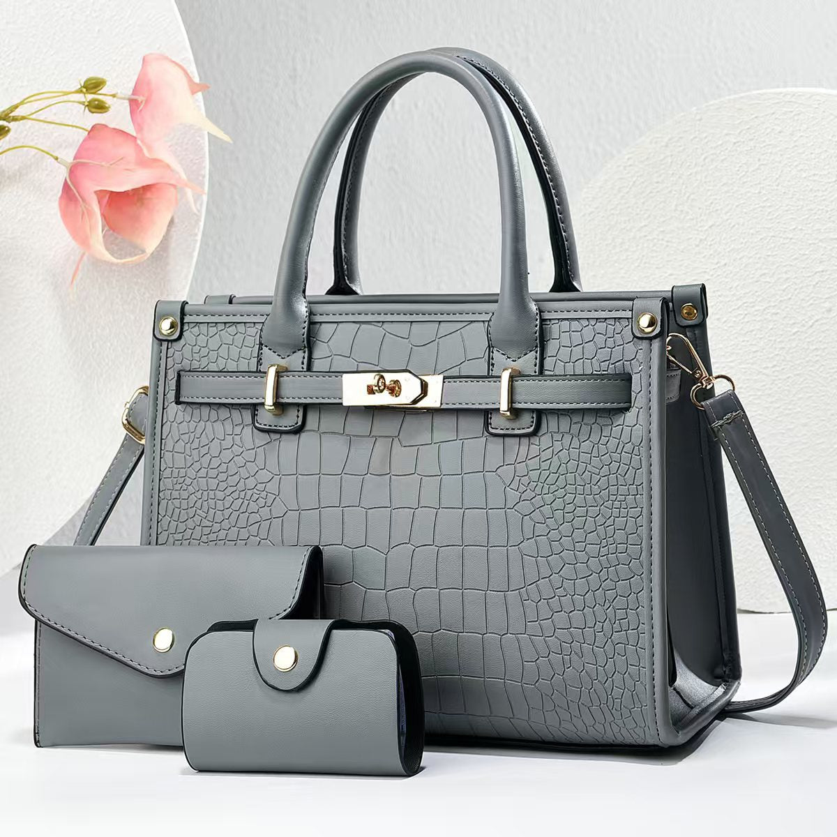 Texture Mother Affordable Luxury Fashion Large Women's Handbag