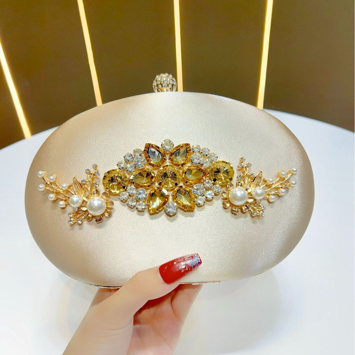 Women's High-grade Light Luxury Exquisite Clutch Elegant Dinner Bag