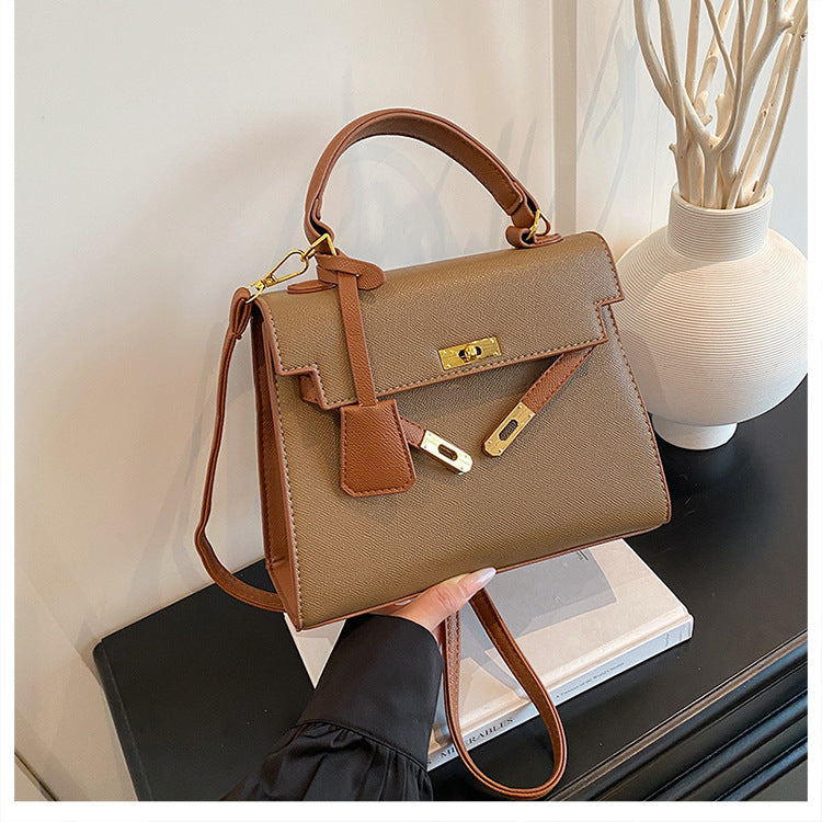 Women's Fashion Portable High Quality Solid Color Bags