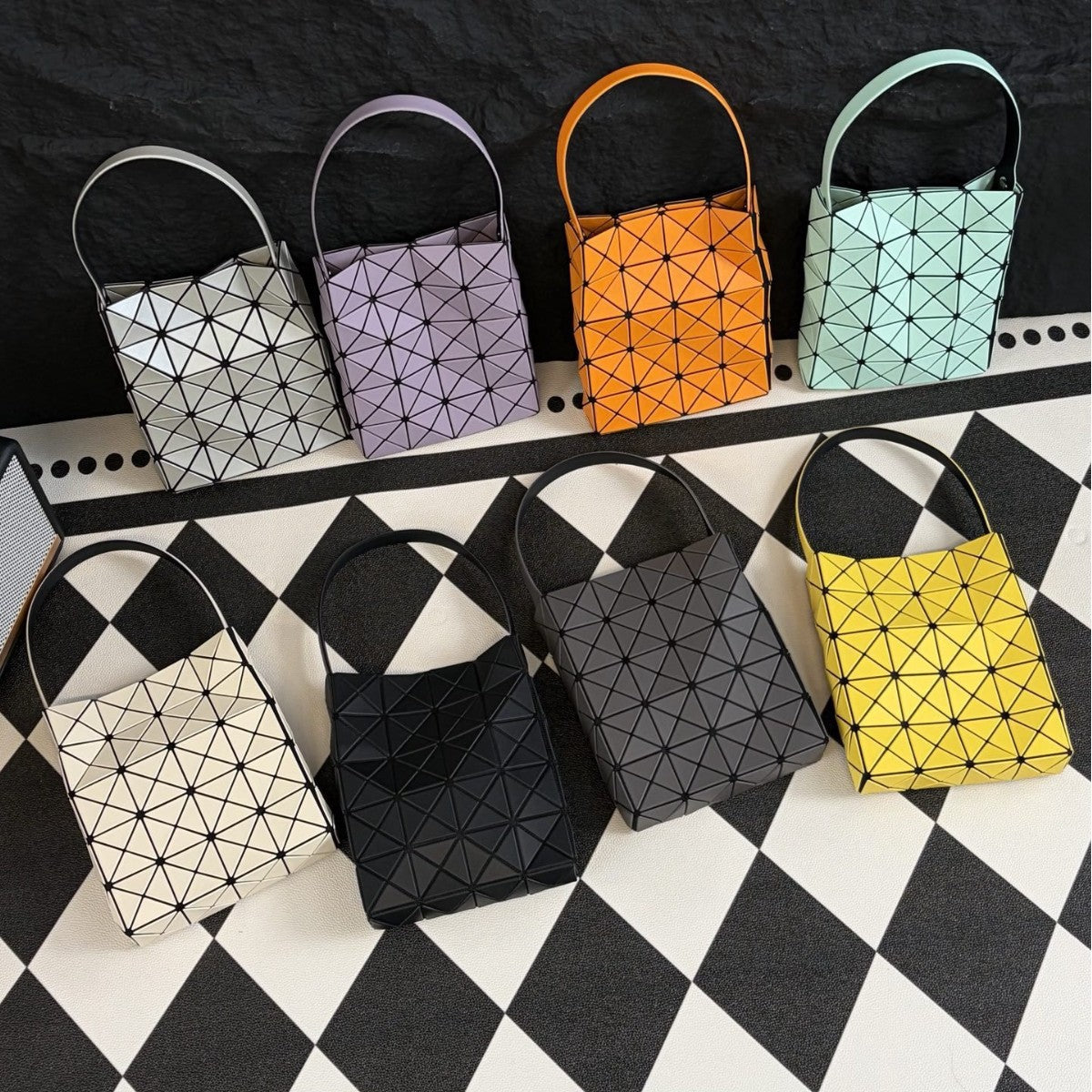 Women's Summer Box Diamond Pattern Portable Bags