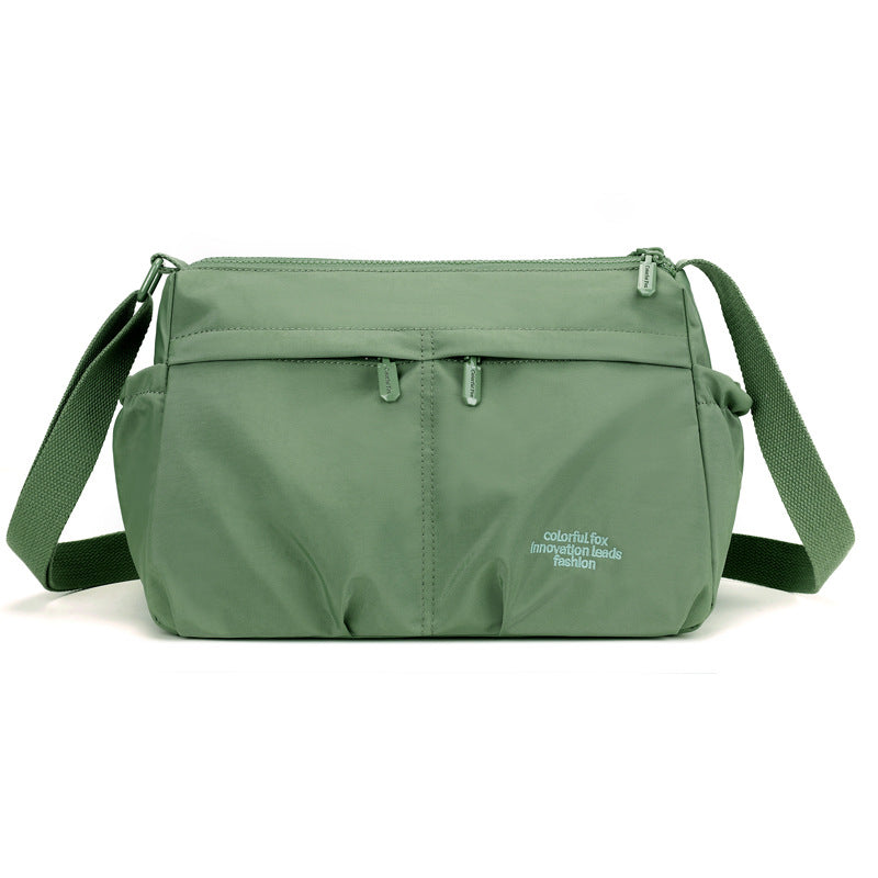 New Women's Nylon Cloth Waterproof Lightweight Women's Messenger Bag