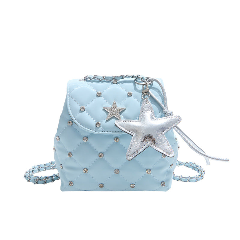 Classic Style Diamond Chain Underarm Female Women's Shoulder Bag