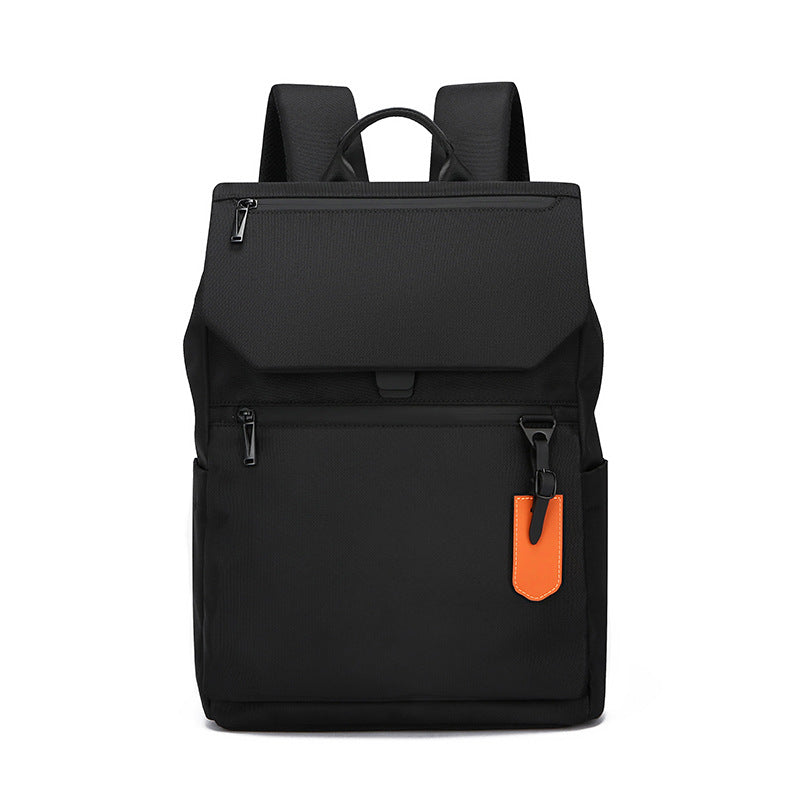 Men's Ergonomic Strap Flap Commute Standard Craft Business Backpack